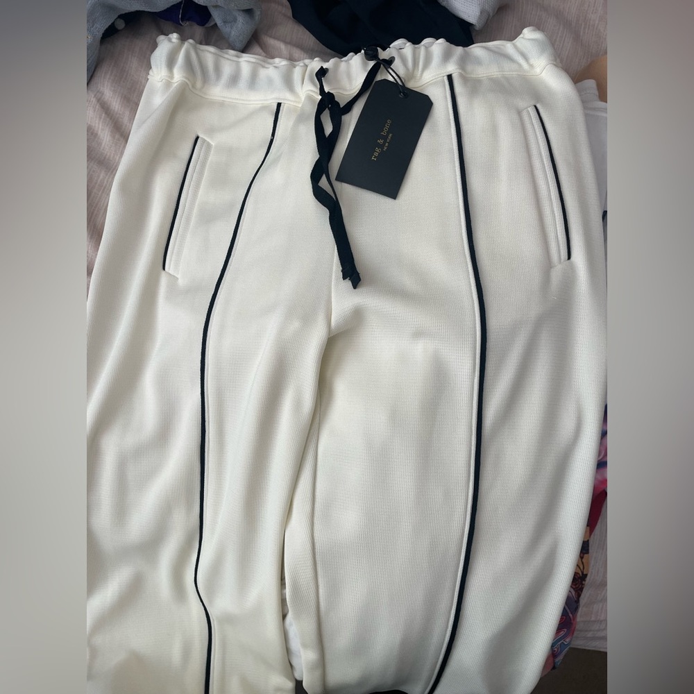 Rag and bone white pants